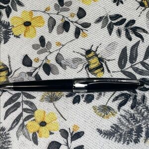 Black and Silver Authentic Cross Pen